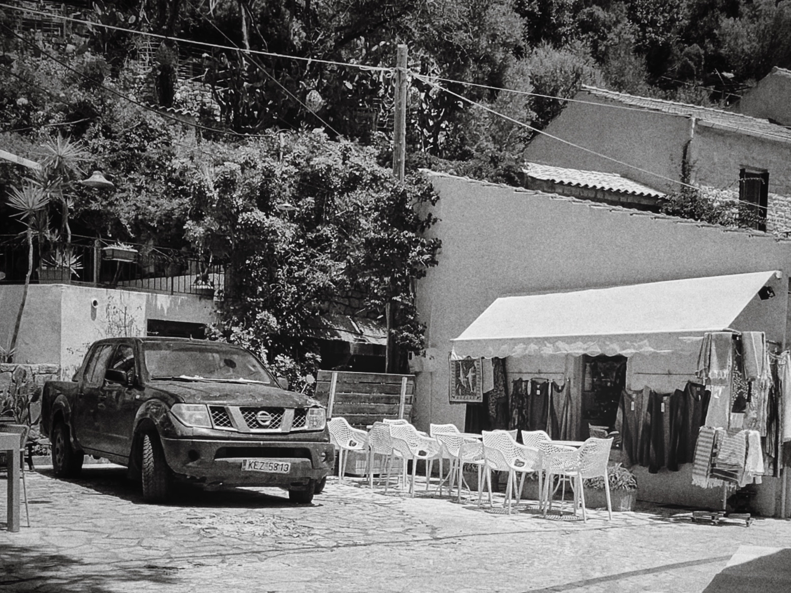 Shopfront (black and white)